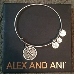 Alex And Ani "N" Bracelet